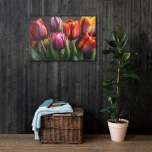 Load image into Gallery viewer, Colorful Tulips Canvas